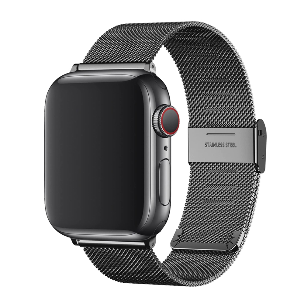 Mesh Coil Strip - Bracelet à maillons pour Apple Watch