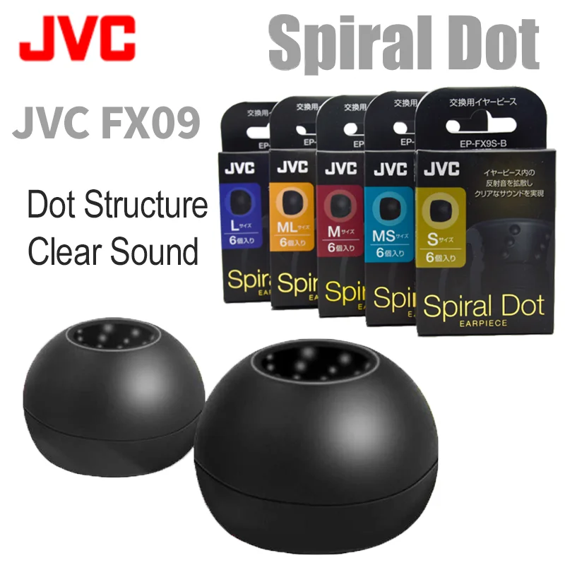Anker Speaker Soundcore Boom 2 - JVC spirale point embouts Silicone écouteurs